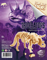 D6B Dino 3D Triceratops