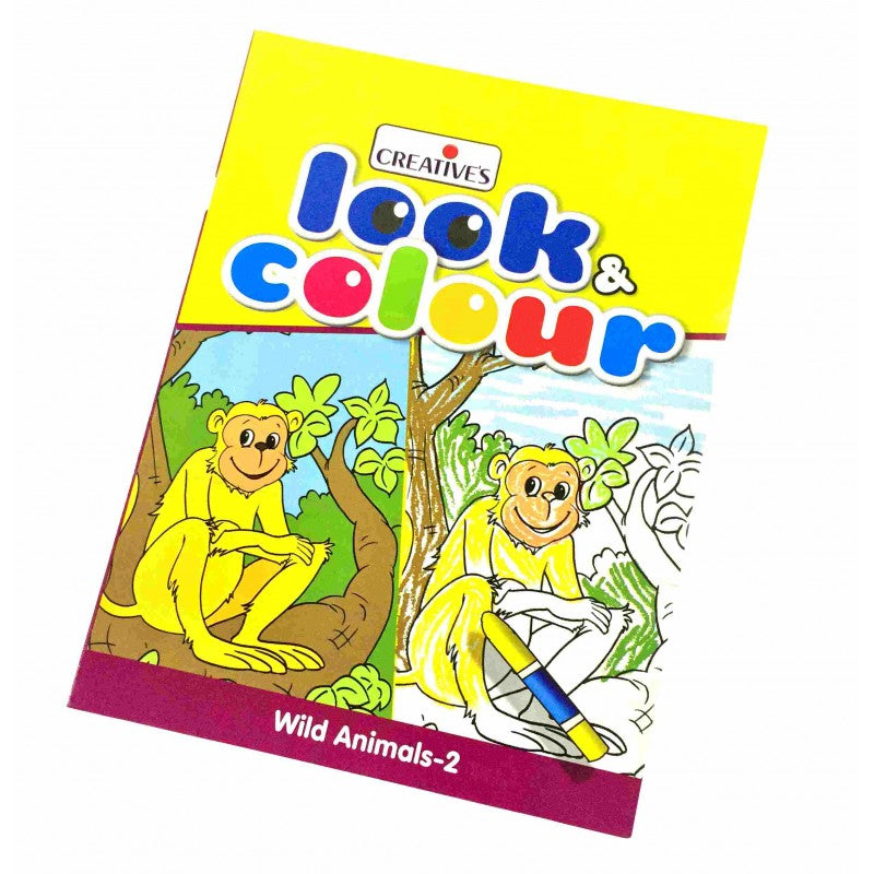 0567 Look & Colour Wild Animals-2