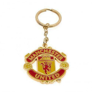 8182 Manchester United Metal Crest Keyring