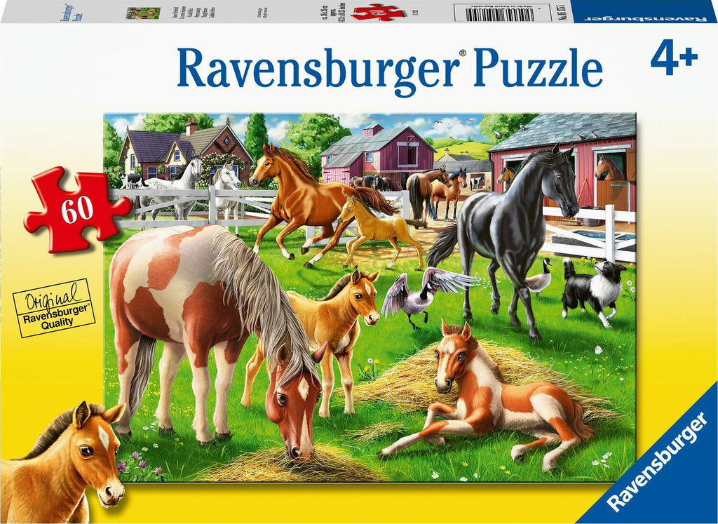 5175 Happy Horses 60 Piece Puzzle,