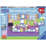 9099 Peppa Pig at Playgroup Puzzle (2 x 24)