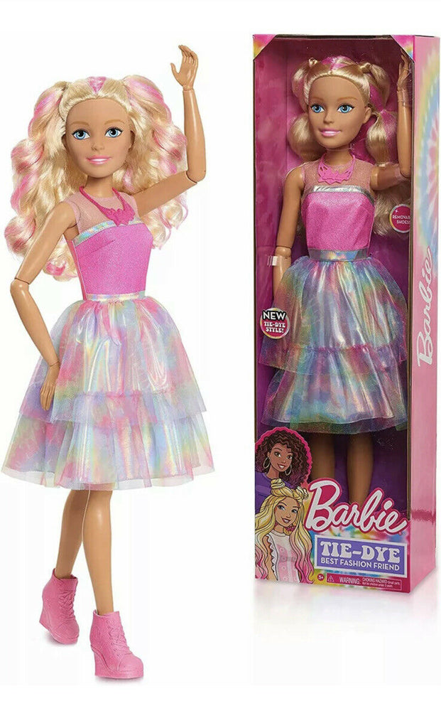 61087 Barbie Tie Dye Best Fashion Friend 28" Doll