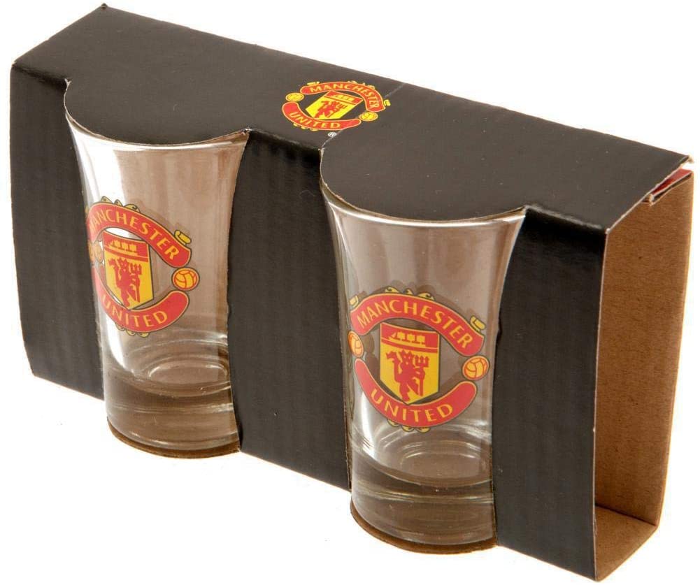 9565 Manchester United Football Club - Club Crest Shot Glass Set